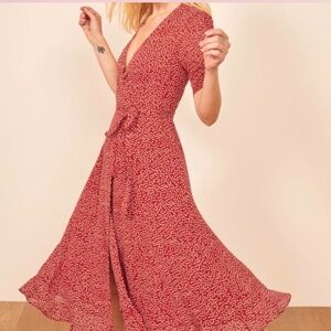 Reformation Napa dress in Dakota print